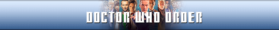 Doctor Who Order Header